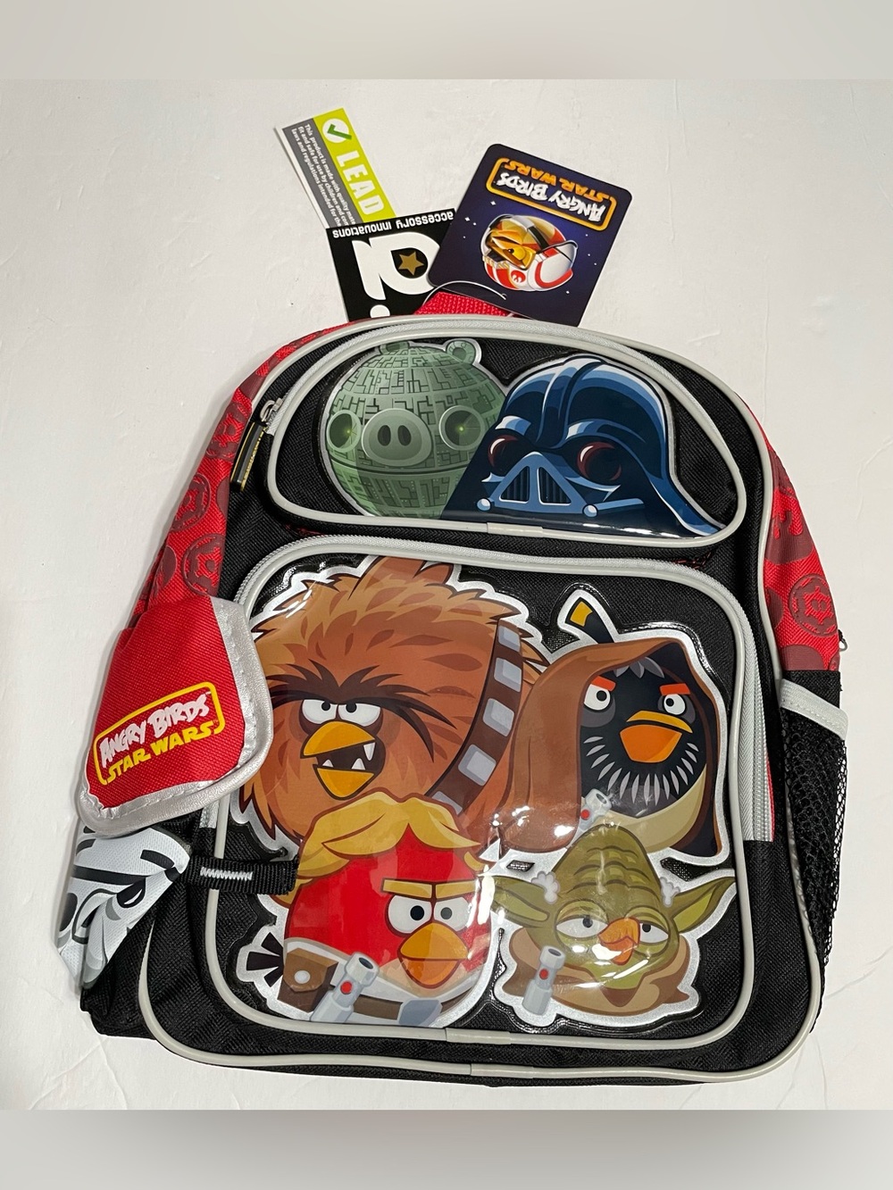 Small backpack-12" Angry Birds Star Wars Space Back Birds Star War ,New with tag